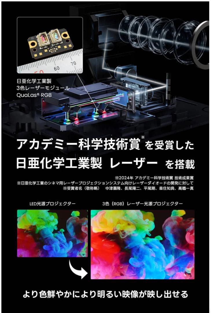 JMGO N1S Ultra 4K プロジェクター 本体
