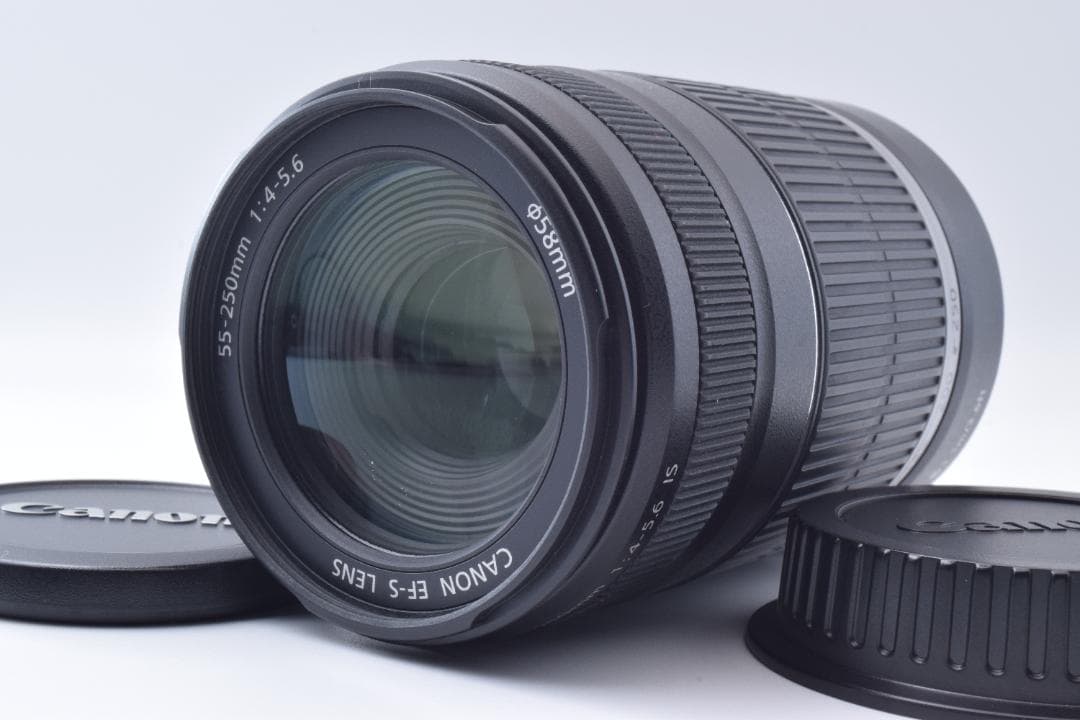 #31c Canon EF-S 55-250mm F4-5.6 IS レンズ