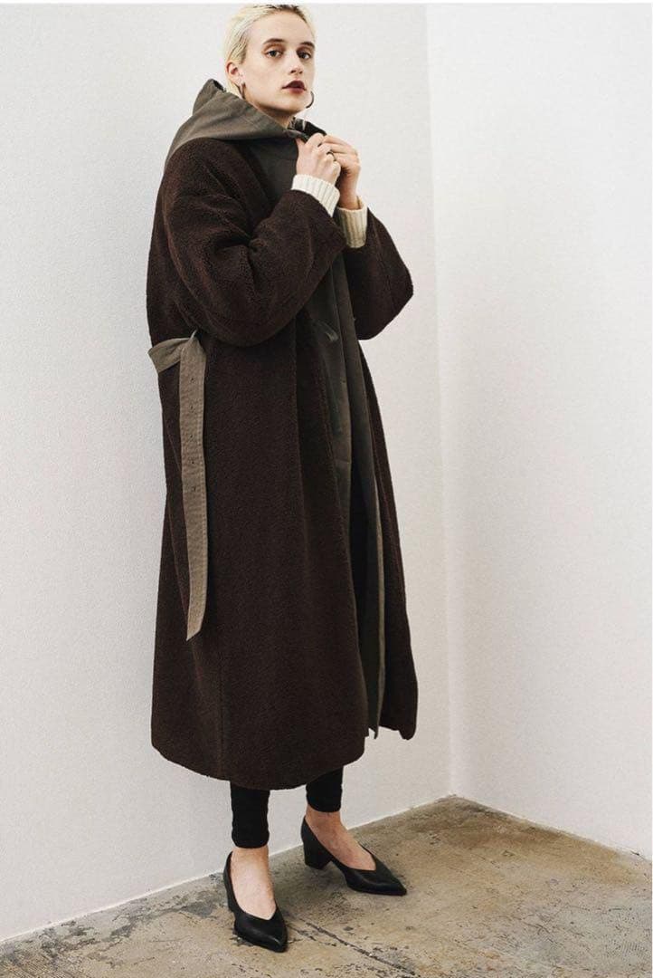 CLANE ミリタリーレイヤーボアコート　クラネ