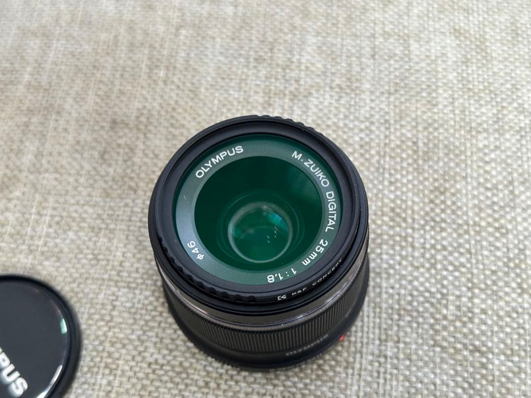 m.zuiko 25mm f1.8 単焦点 レンズ フィルター付