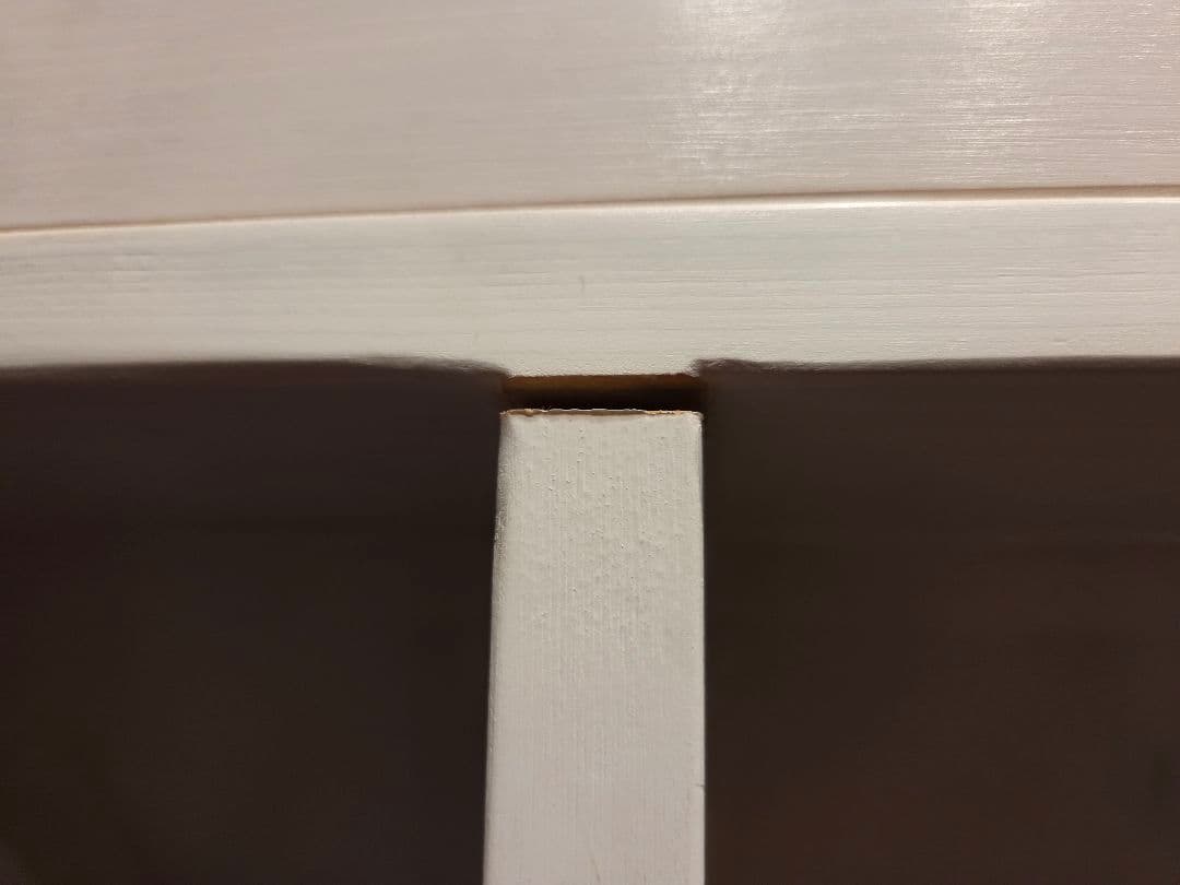 【直接引取り可】LOWYA ロフトベッド 北欧産パイン材 白色