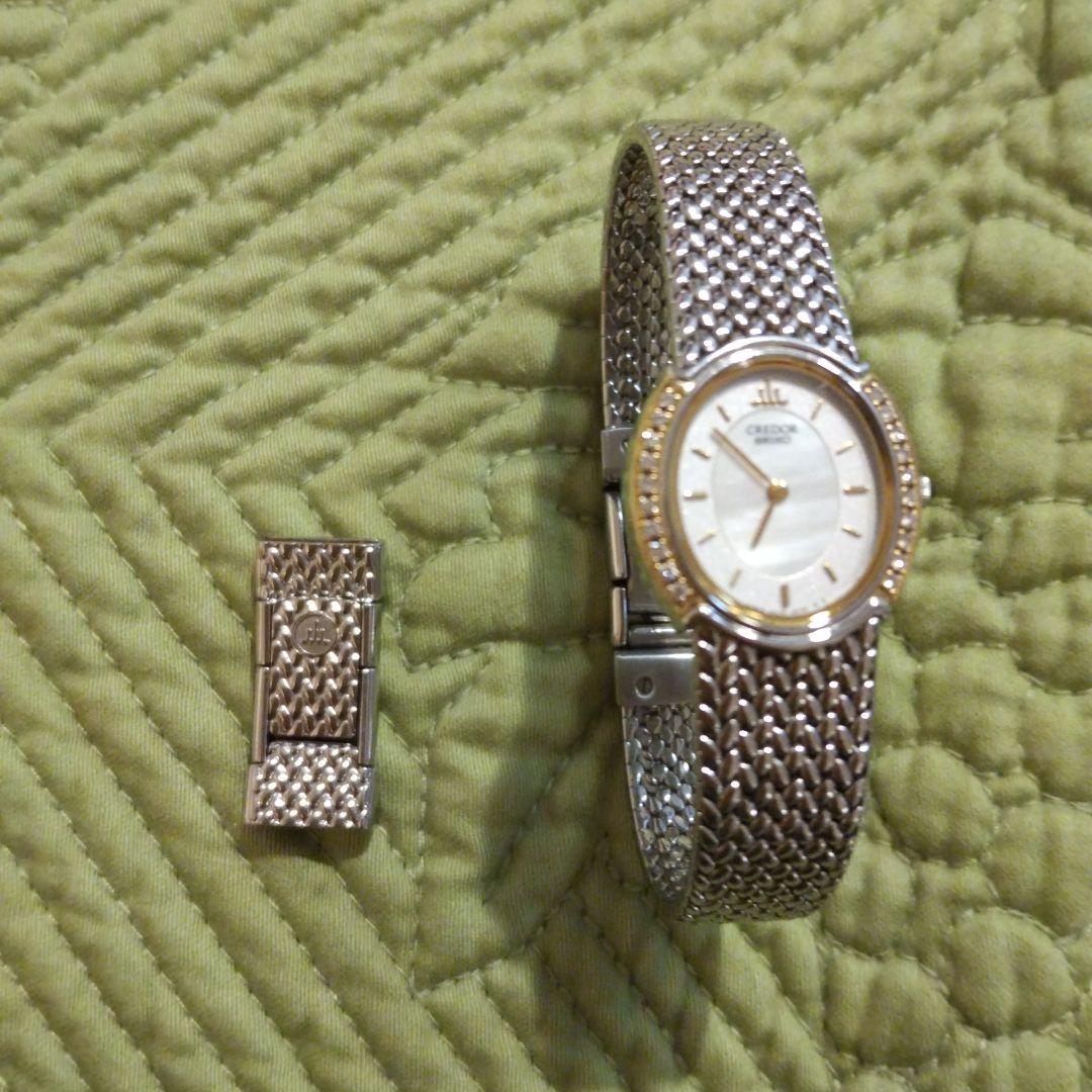 稼働 SEIKO セイコー クレドール　シグノ レディース腕時計