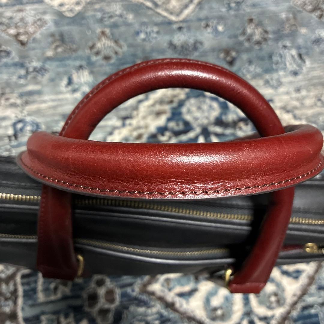 COACH ビジネスバッグ 黒と茶色