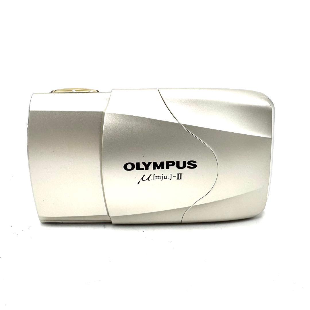 完動品 Olympus オリンパス mju ii 2 フィルムカメラ 単焦点