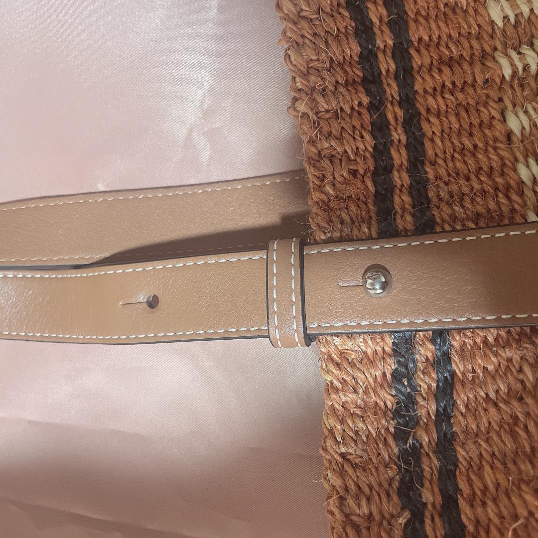 LOEWE ストライプ トートバッグ