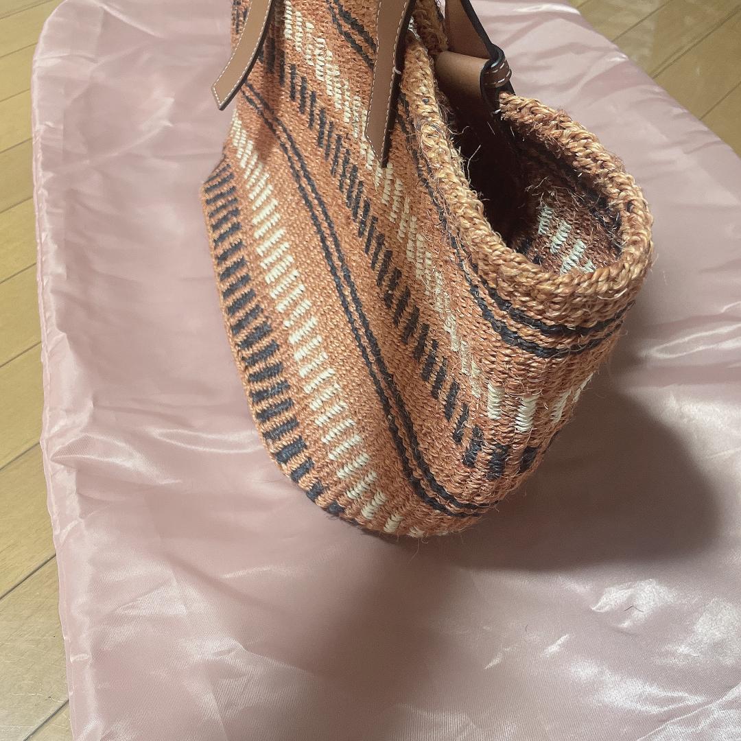 LOEWE ストライプ トートバッグ