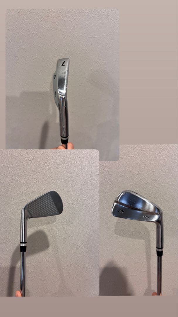 三浦技研 TB-ZERO 4〜PW 7本／DG X100 地クラブ