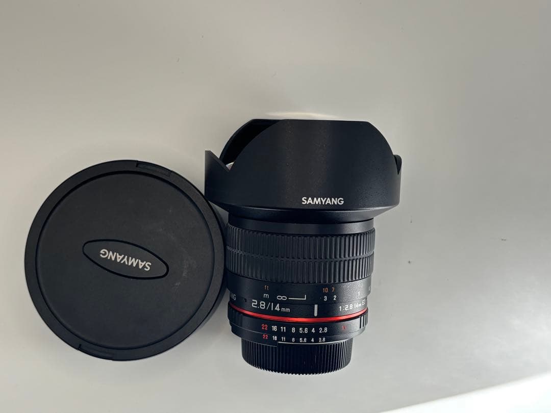 【美品】SAMYANG 14mm F2.8 ED AS IF UMC／Fマウント