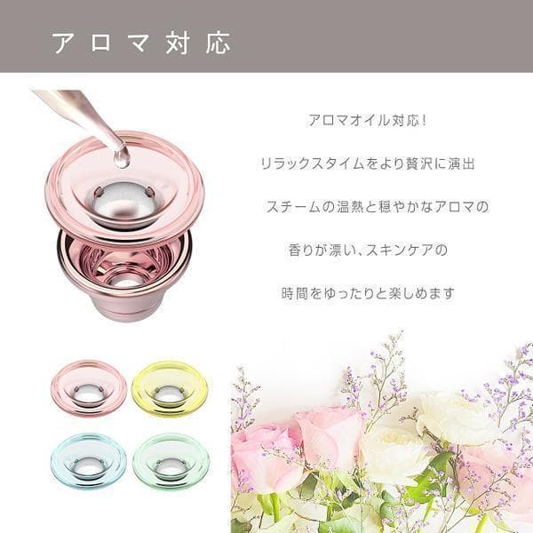 【新品】フェイススチーマー 美顔器 スチーマー ミスト 顔 髪 アロマ
