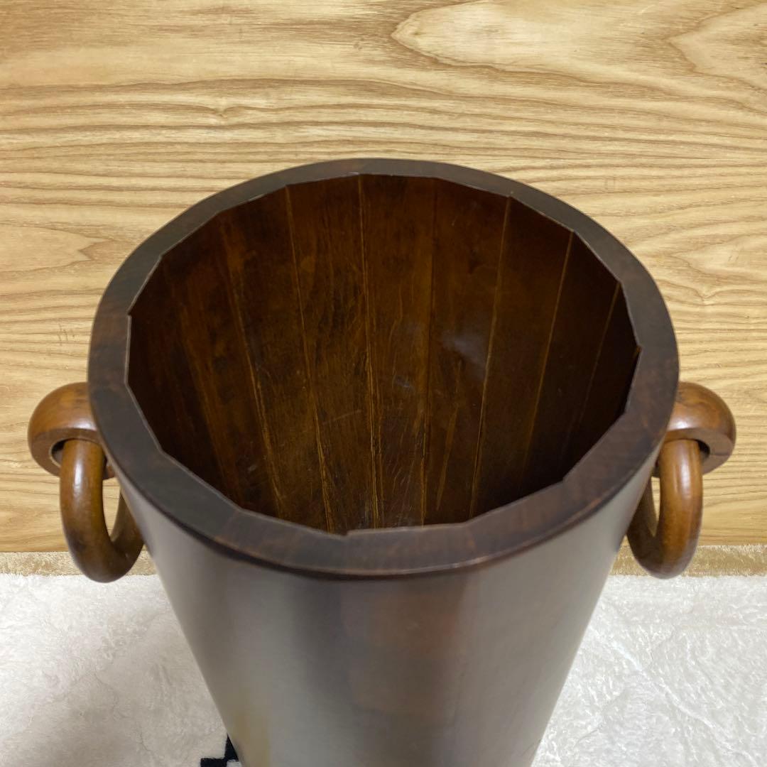 ドマン　傘立て　収納　無垢材　アンティーク　ほぼ未使用