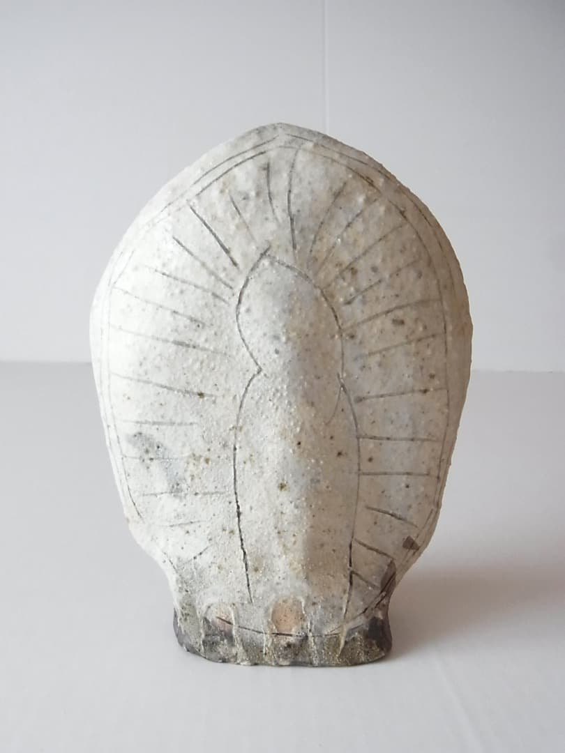 小嶋亜創『粉引陶仏』初期伊万里 李朝 古唐津 黒高麗 オンギ くらわんか