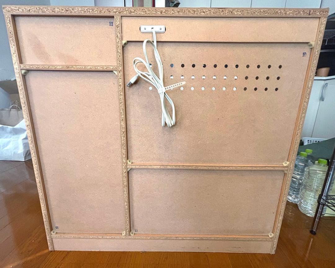 12/10まで【美品】食器棚 キッチン家電収納 レンジ台レンジボード