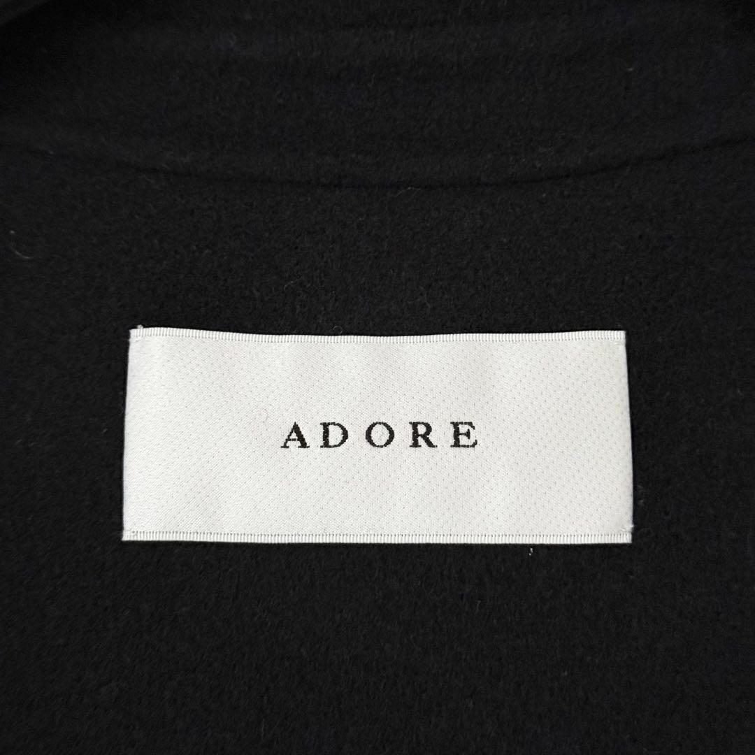 新品❤️23AW ADORE リバーショートコート　ピーコート　ブラック　M