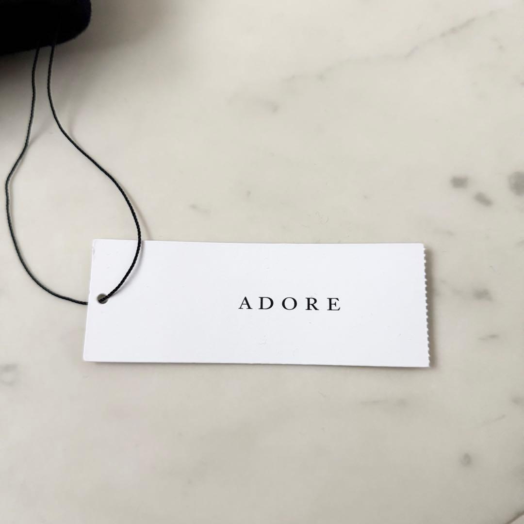 新品❤️23AW ADORE リバーショートコート　ピーコート　ブラック　M