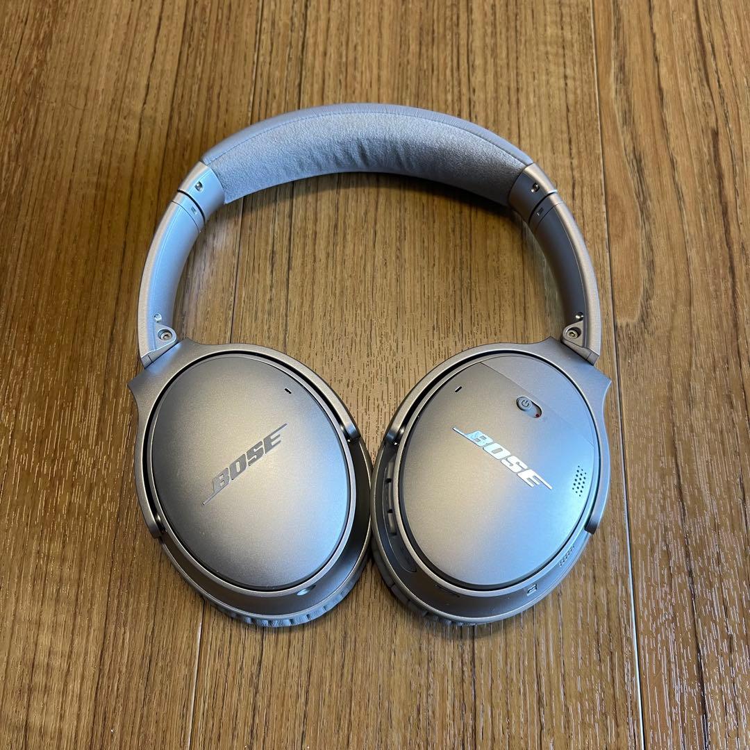 美品！BOSE QUIETCOMFORT35シルバー ワイヤレスヘッドホン