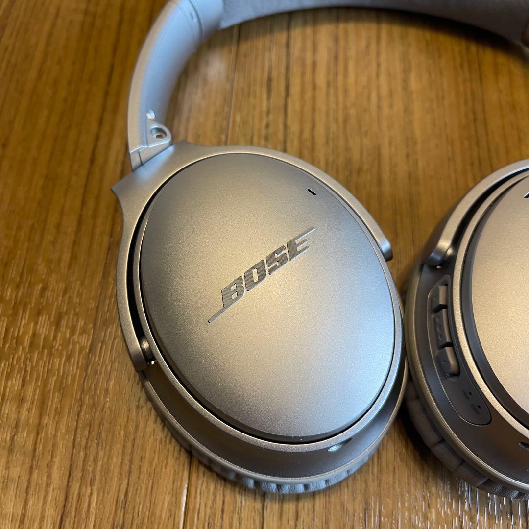 美品！BOSE QUIETCOMFORT35シルバー ワイヤレスヘッドホン