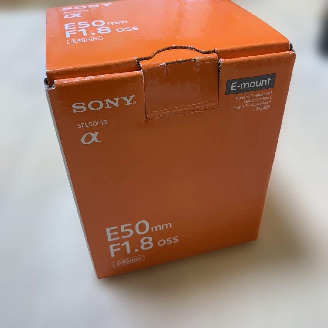 SONY E 50mm F1.8 レンズ(SEL50F18)