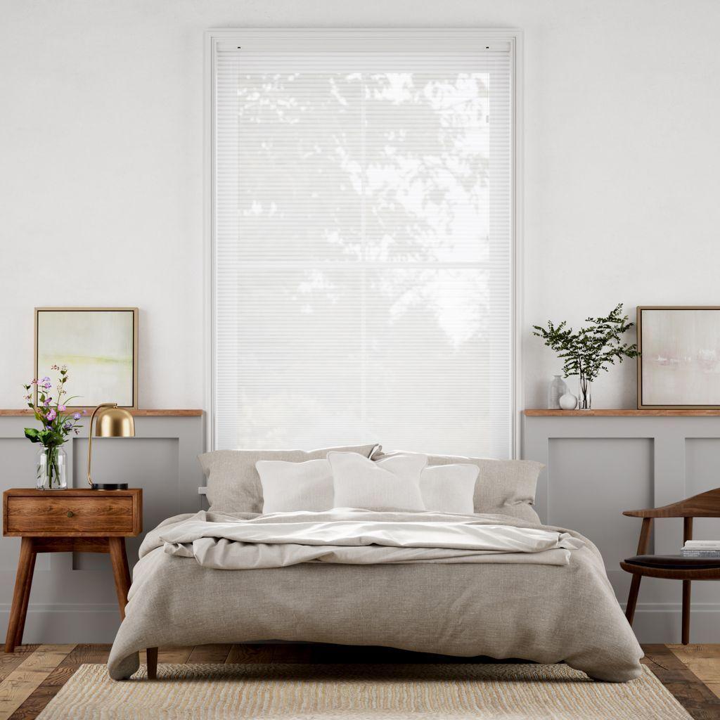 未使用　ハニカムシェード　シアーライトグレー 　120×124