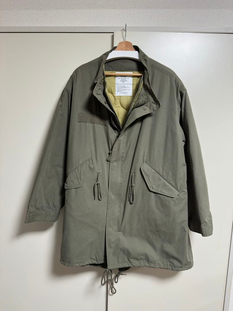 HOUSTON M-65パーカー 3WAYモッズコート ライナー・フード付き