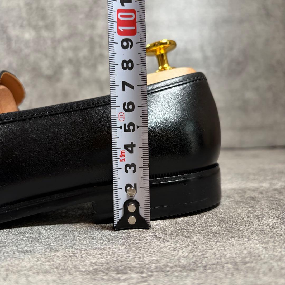 新品　オリヒカ 25cm EEE イタリアンレザー ローファー マッケイ 黒