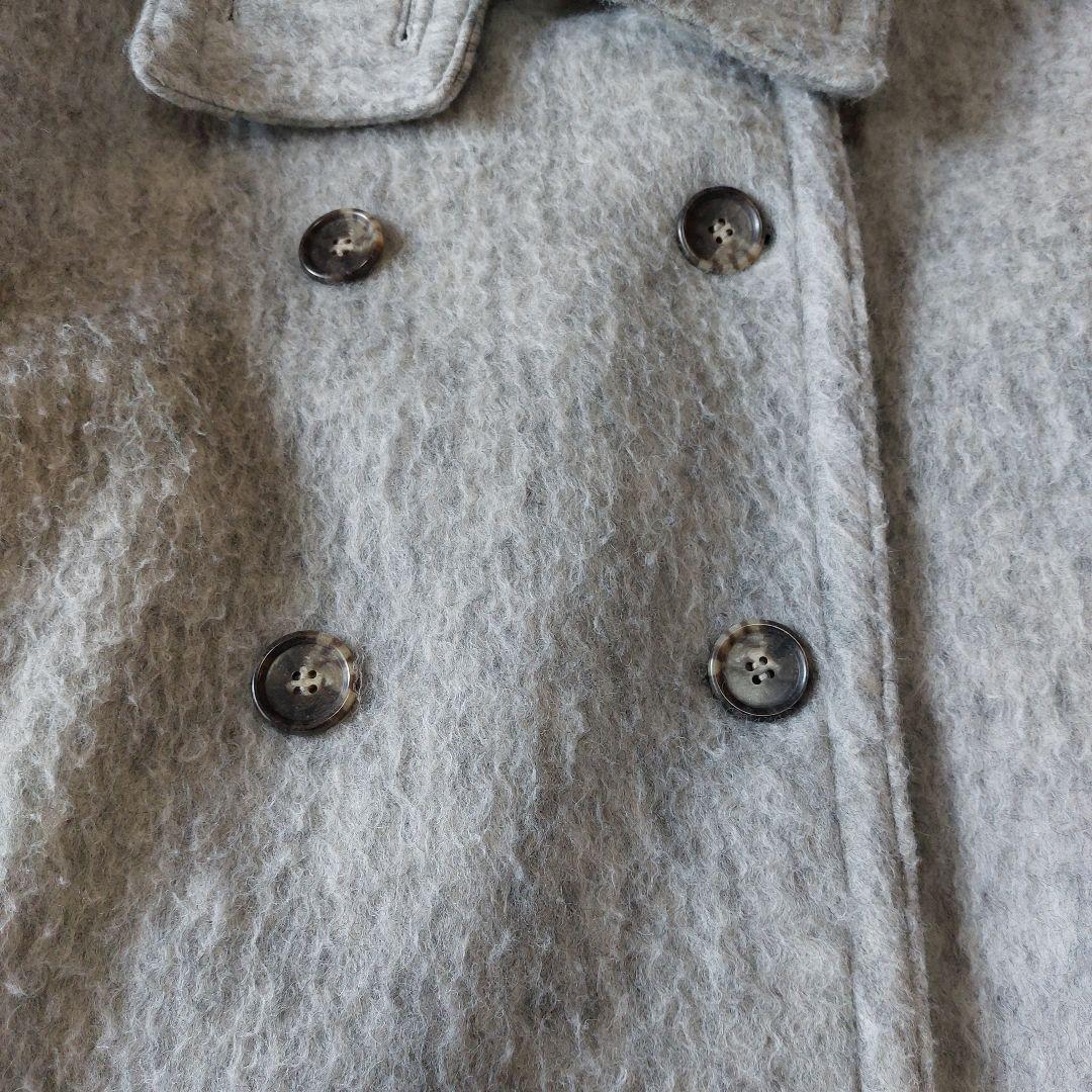 コラージュ ガリャルダガランテ シャギーコート ステンカラー スタンドネック