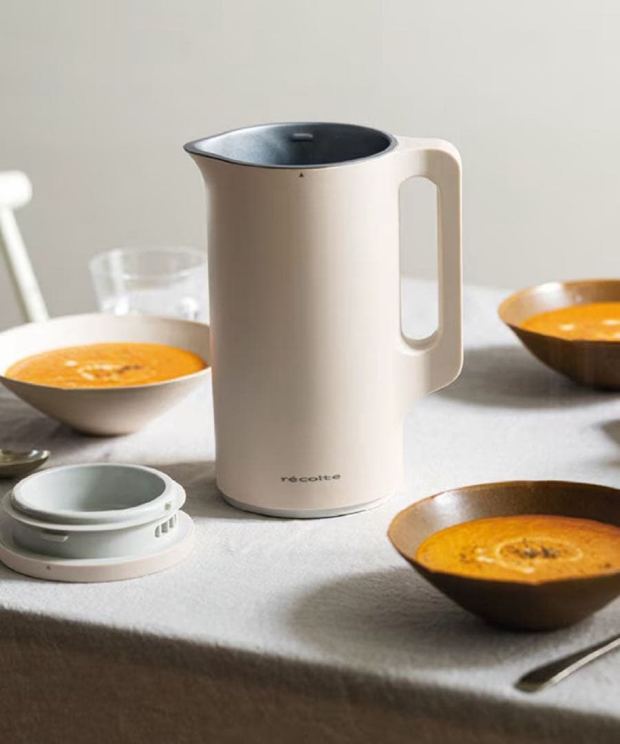 【新品未使用】レコルト 自動調理ポットRSY-2(W) クリームホワイト