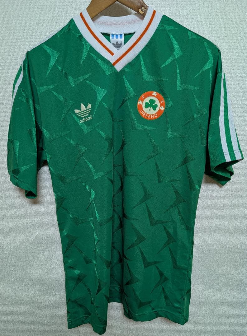 正規品 極美品 希少 アイルランド代表 90–92 ホーム ユニフォーム