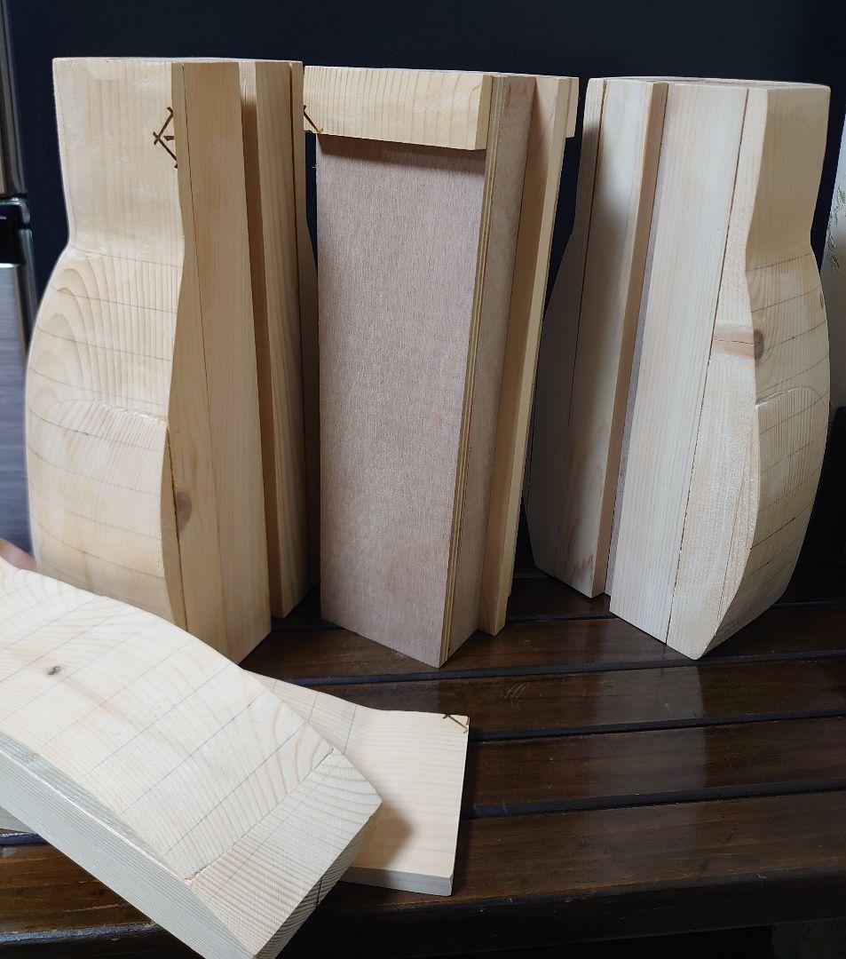 山ぶどう籠　製作用　木型　未使用