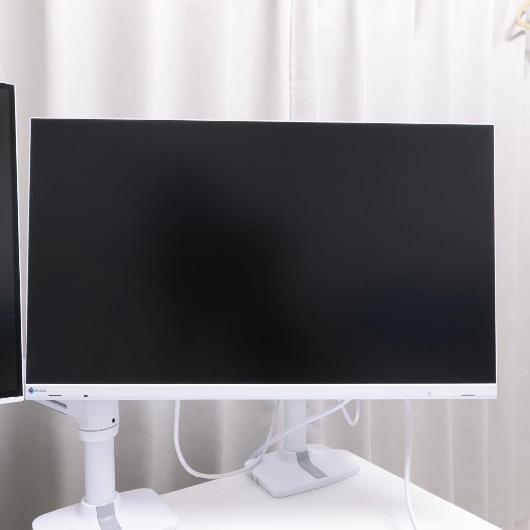 EIZO 液晶モニター EV2480-WT ホワイト 23.8インチ