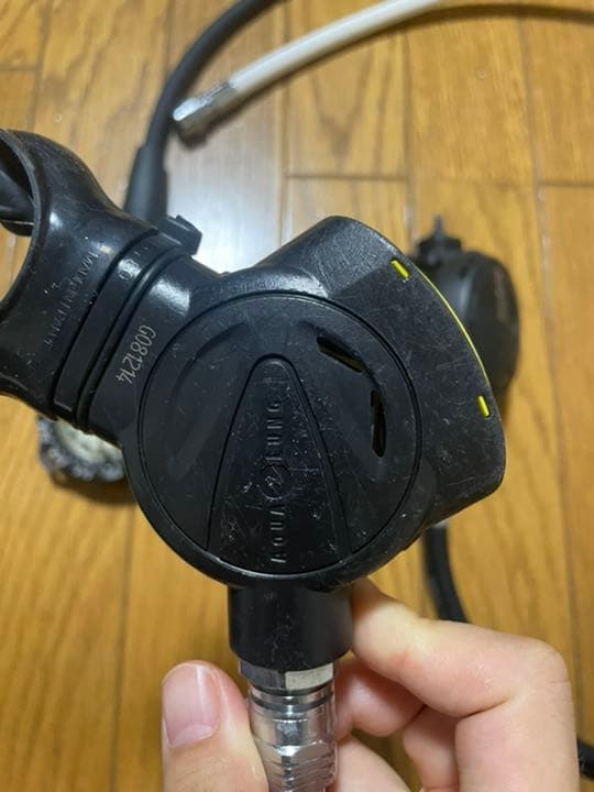 アクアラング カリプソレギュレーター、オクトパスABS,トラスト2ゲージ