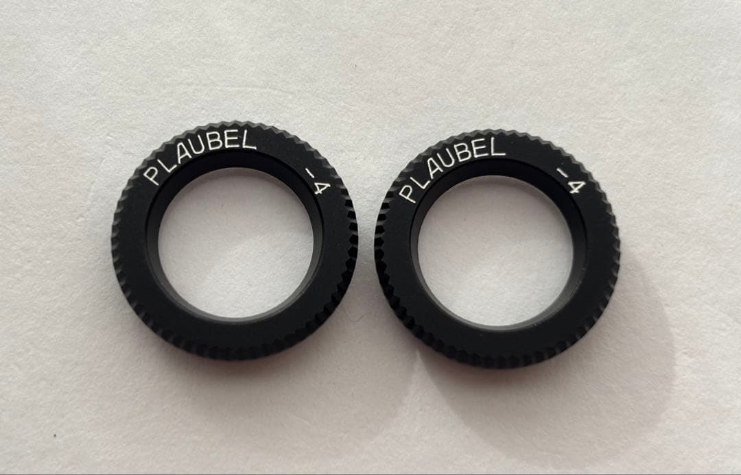 PLAUDEL makina 67 ディオプター 視度補正レンズ -4 ×２個