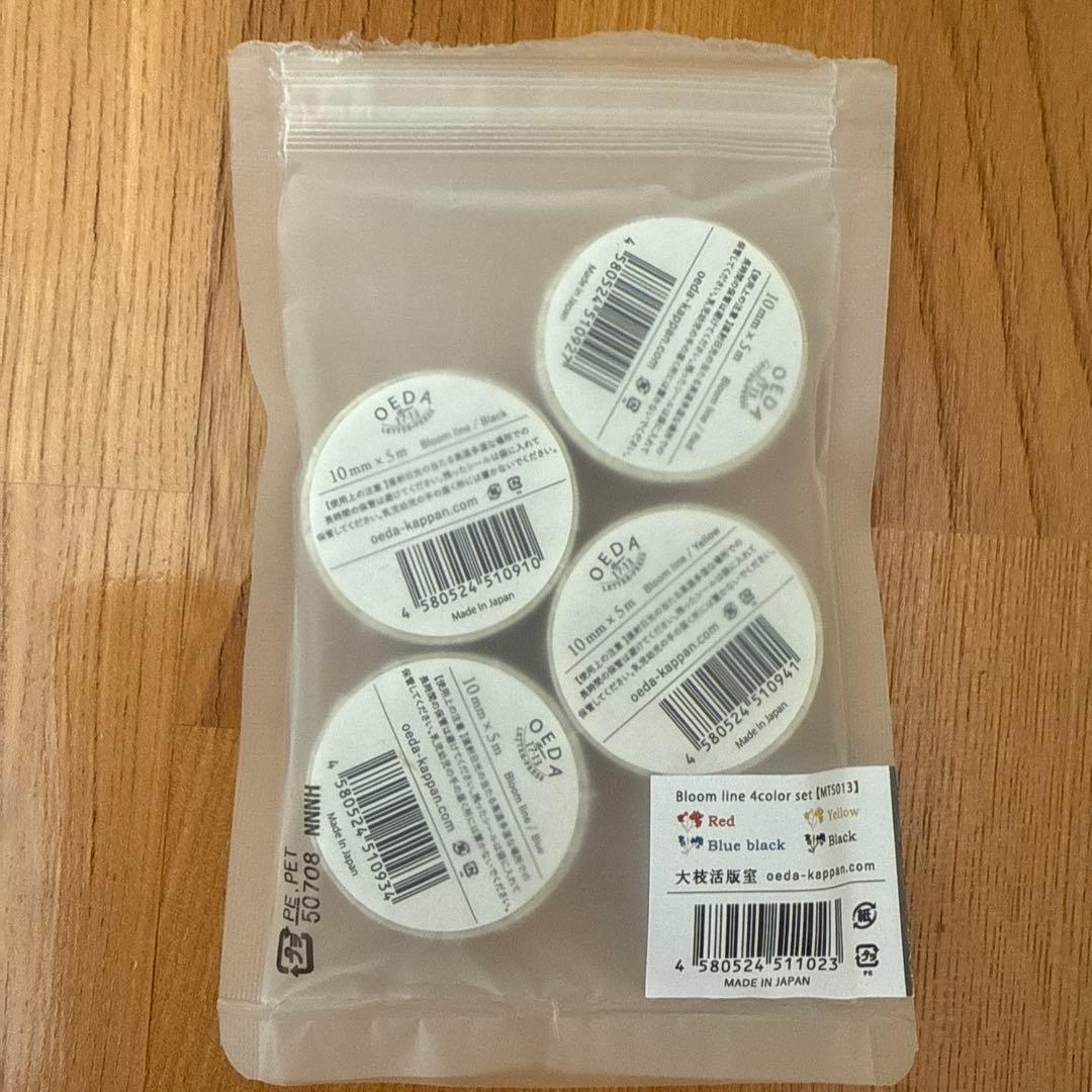 京都手書き市での文房具　インク　マスキングテープ　紙