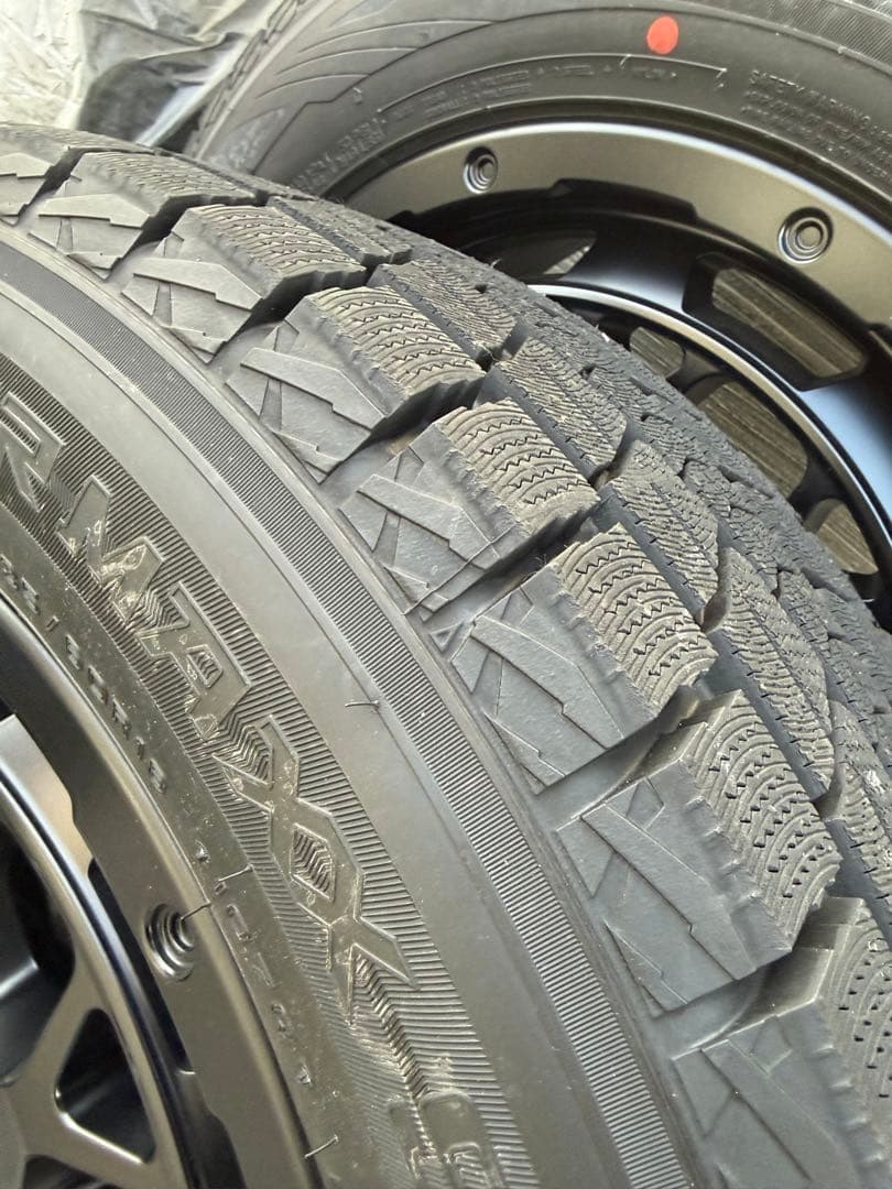 RAYS ブラックアロイホイール 18インチ スタッドレスタイヤセット