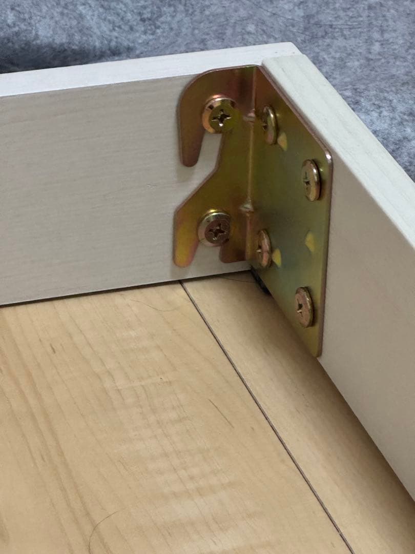 ローベッドフレーム セミダブル ホワイト