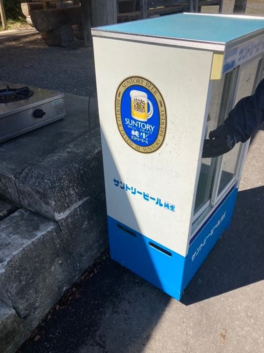 【激レア】アンティーク冷蔵庫 サントリービール 純生