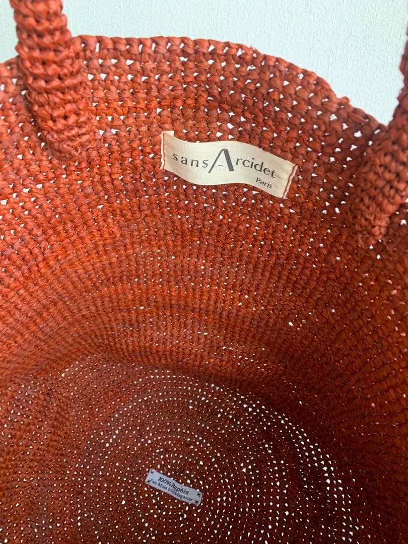 SANS ARCIDET カゴバッグ