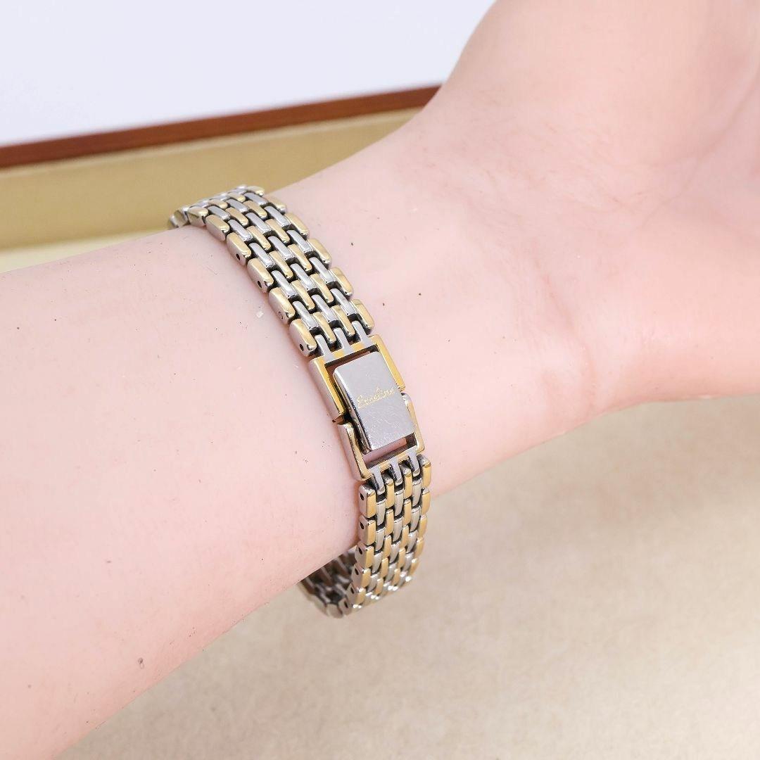 稼働 SEIKO EXCELINE 腕時計 ブレスウォッチ ゴールド 1789