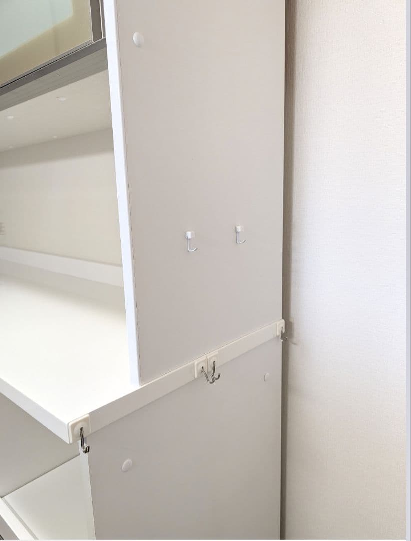 【今年12/31まで】食器棚　ニトリ キッチンボード リガーレ幅160cm白