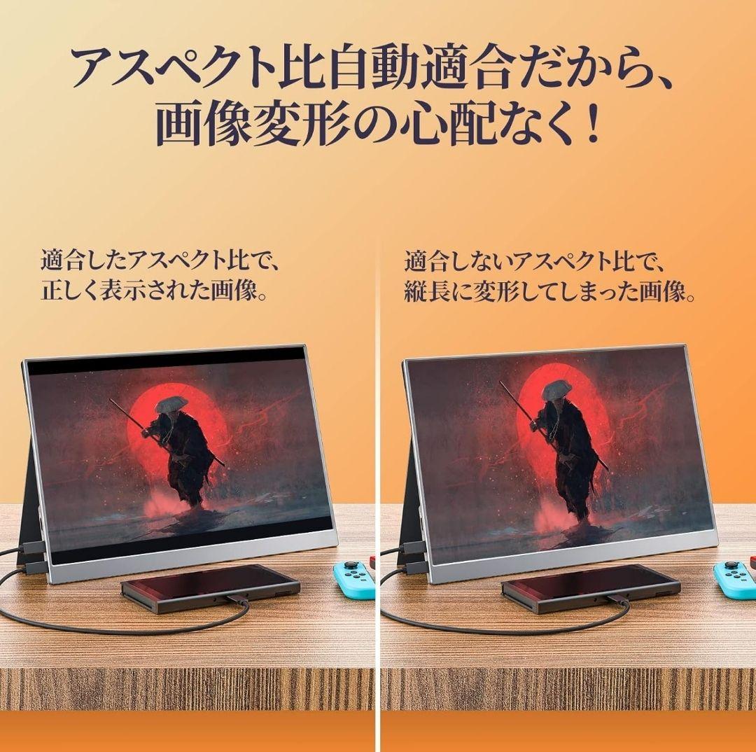 kkSmart 13.5インチ モバイルモニター NK-135 超軽量薄型