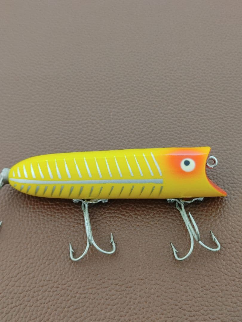 ヘドン　ラッキー13　 オールドルアー　縦割り　吹き目