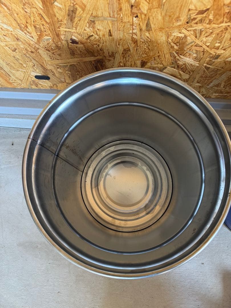 火消し　ペール缶　使い方色々　ガレージ　BBQ インテリア