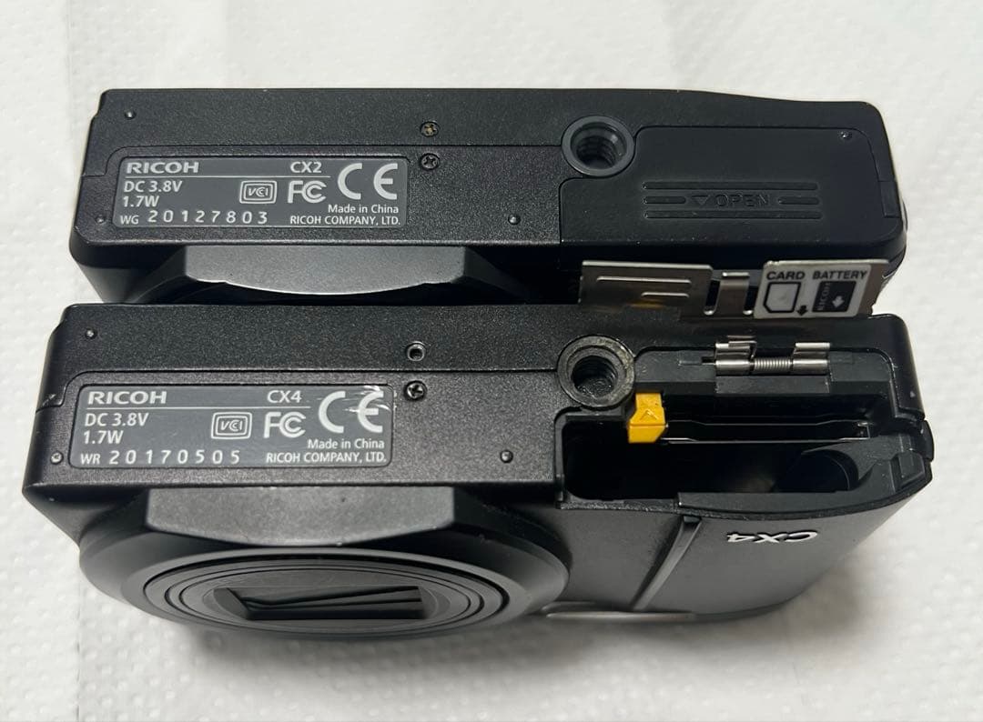 リコー CX2 /C X4デジタルカメラ