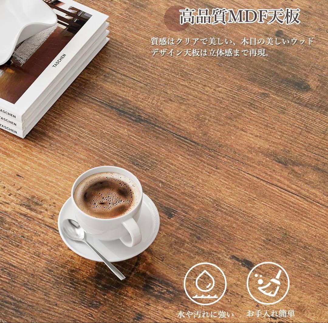 ローテーブル 昇降式 木製 コーヒーテーブル 引き出し付き 収納付き センター