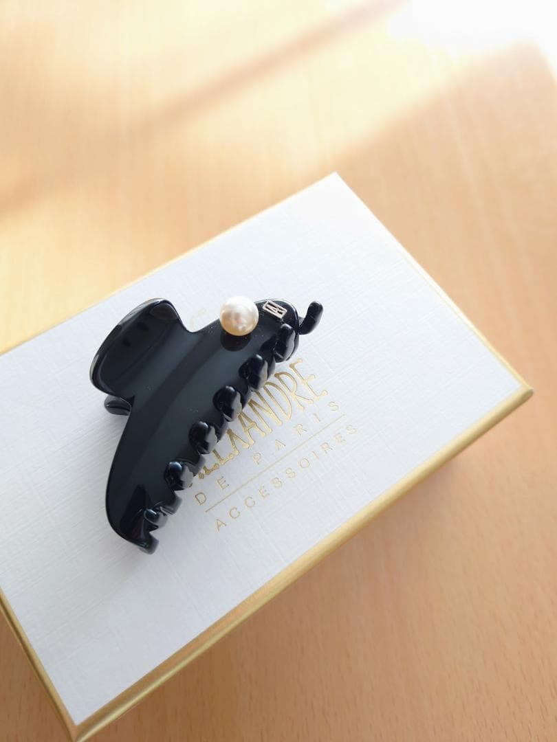 【美品】マッキントッシュロンドン 限定品 アレクサンドルドゥパリ パールクリップ