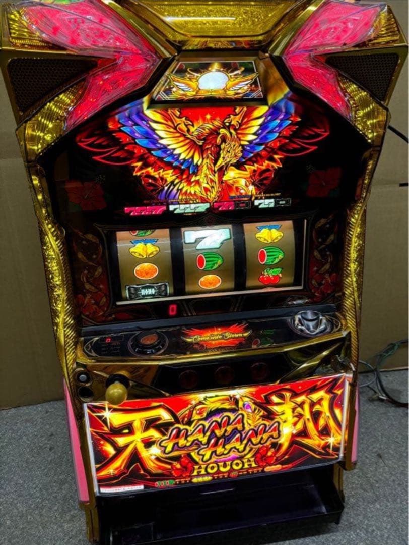 6号機 ハナハナ鳳凰 天翔 実機 家庭用フルセット！