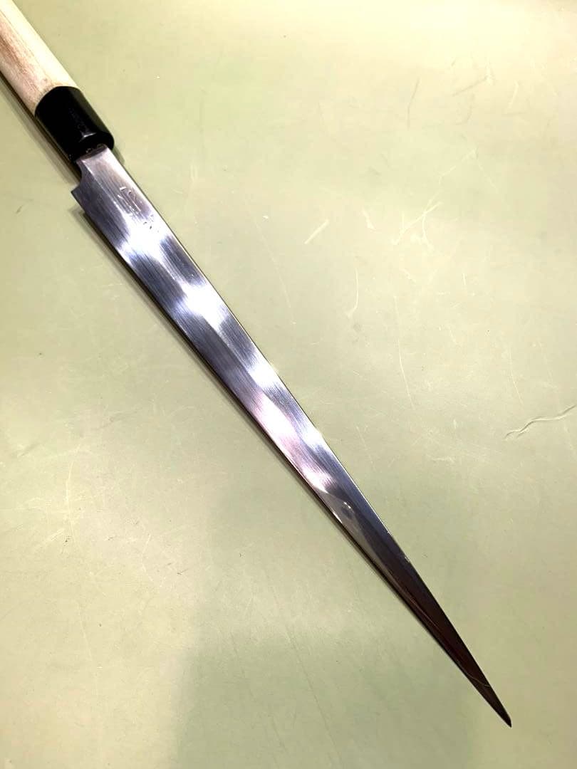 正本　柳刃包丁　刃渡り25.5cm