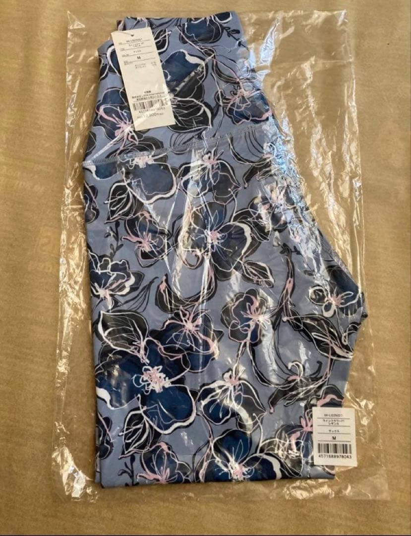 SUKALA ラインフラワープリントレギンス　lava リントスル　 Mサイズ