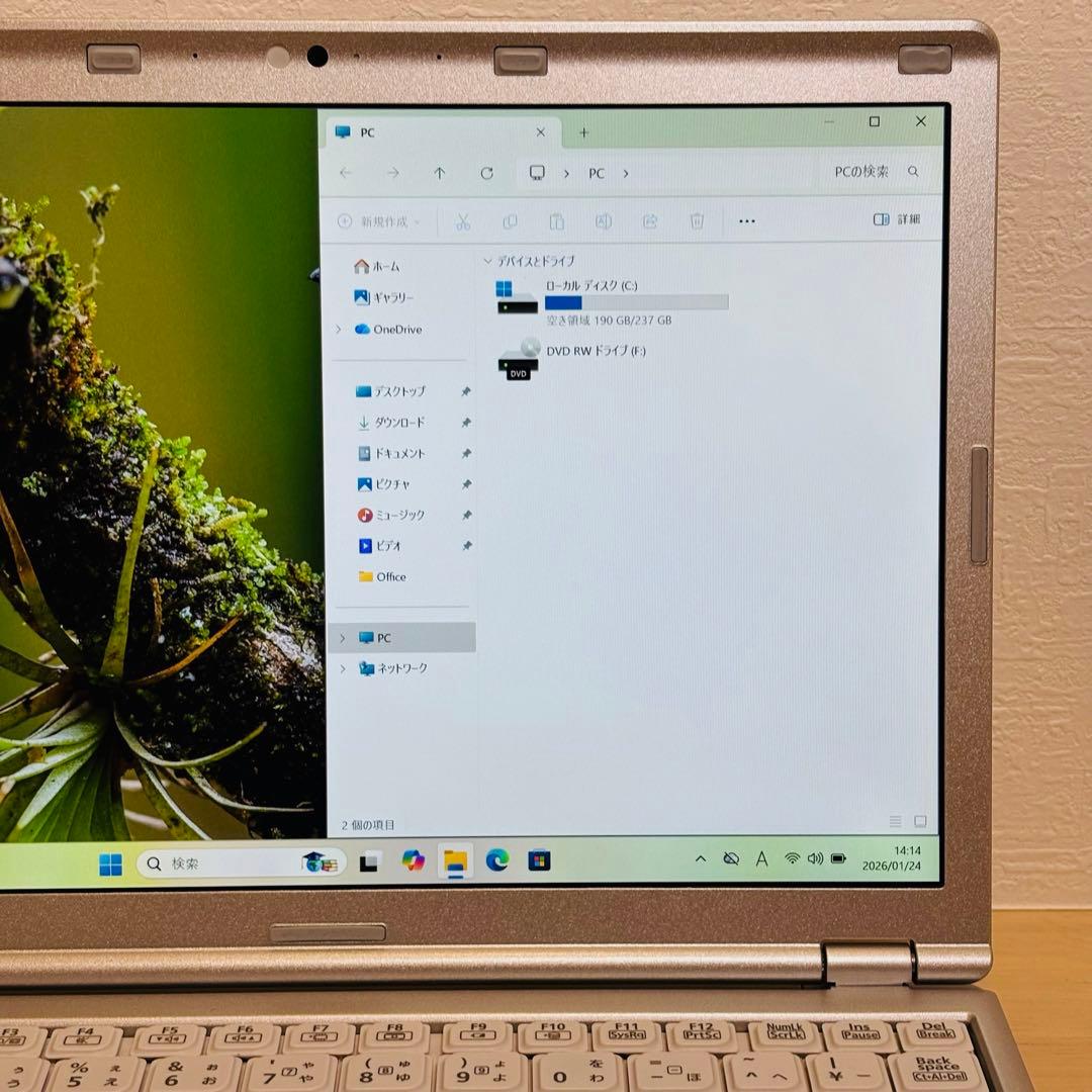 レッツノート PC Windows11 SSD DVD オフィス付き P-131