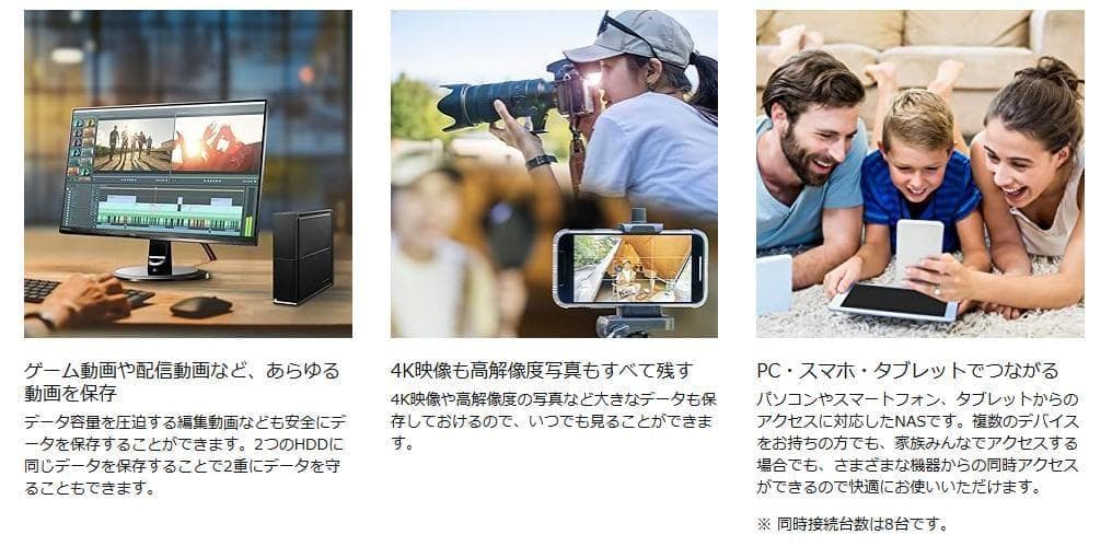 本日最終値下げ最終出品 I-O DATA NAS 4TB HDL2-TA4