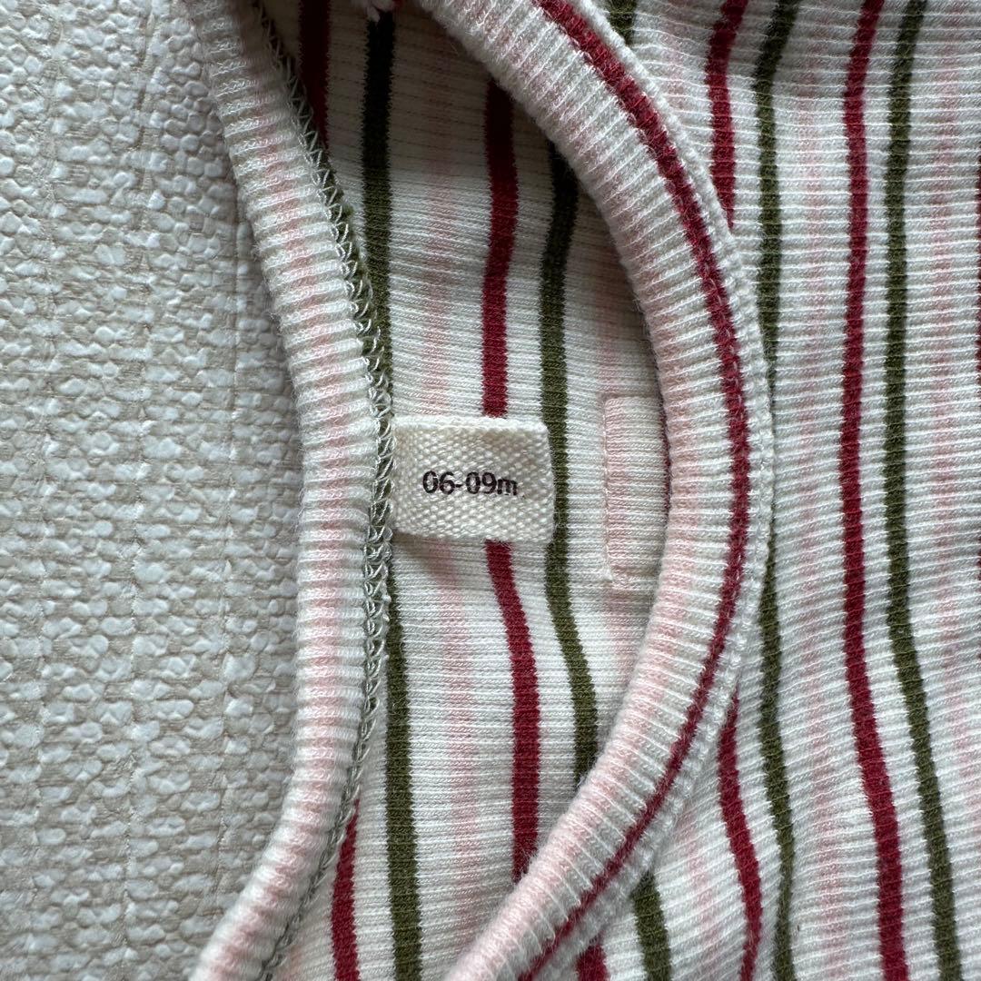 melted butter RIB BODYSUIT & BONNET セット